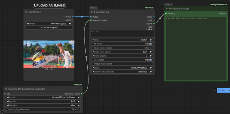 ComfyUI Image to Text Workflow 만들기 : 네이버 블로그