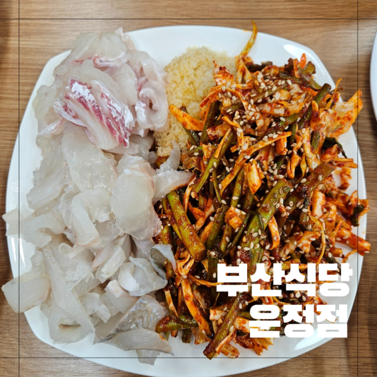 파주운정맛집 부산식당 막회 물회 맛집 : 네이버 블로그
