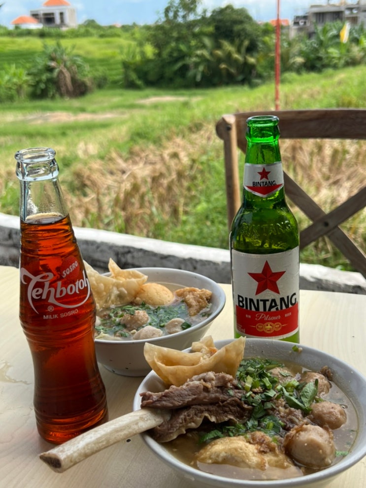 발리 짱구 논뷰 찐 현지 식당 박소이가 Bakso Iga 갈비탕, Crate Cafe, Lotus....