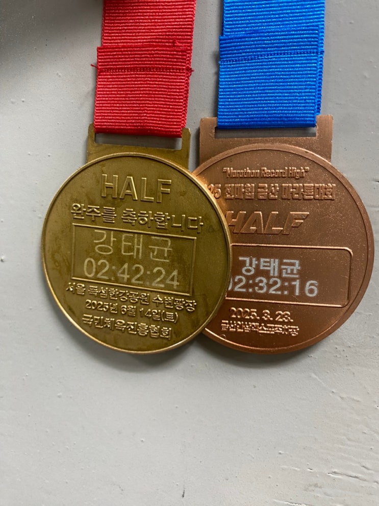 2025년 6월 토요일 한강 마라톤, 제15회 국민행복마라톤 대회 후기