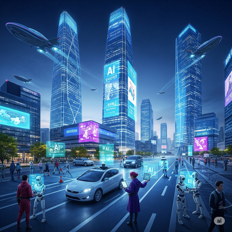 AI가 예측하는 2030년 대한민국 미래 모습: 스마트 사회, 변화하는 삶 (AI 예측 기반) : 네이버 블로그