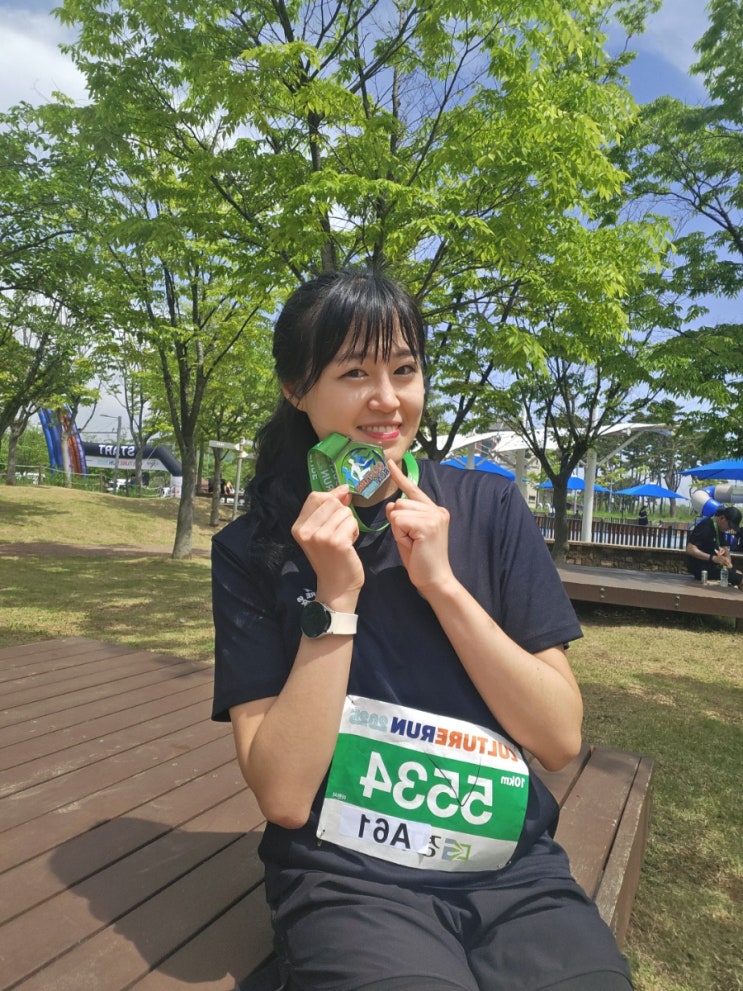 컬처런 2025 인천영종도국제도시마라톤 10km 참가 후기, 올해 첫 마라톤대회 :)