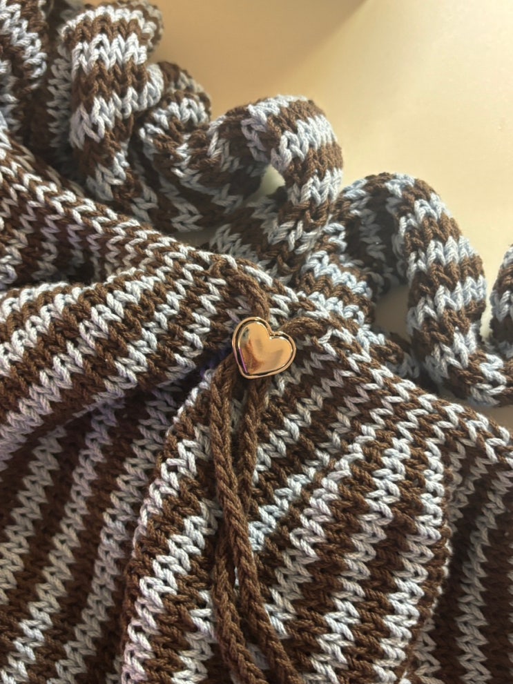 Loupy Studio Scrunchie Bag l 얀메이크 떠보면 l 대바늘 가방 : 네이버 블로그
