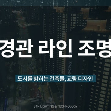LED 라인조명이 만든 건물, 교량 경관 디자인