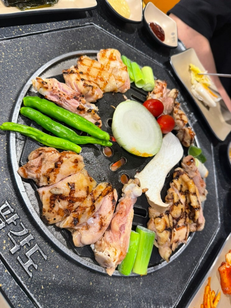 장유율하2지구맛집 숯불 닭갈비가 맛있는 팔각도 : 네이버 블로그