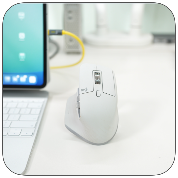 로지텍 마우스 MX MASTER 3S for MAC, M4 아이패드 프로에 직접 써보니…