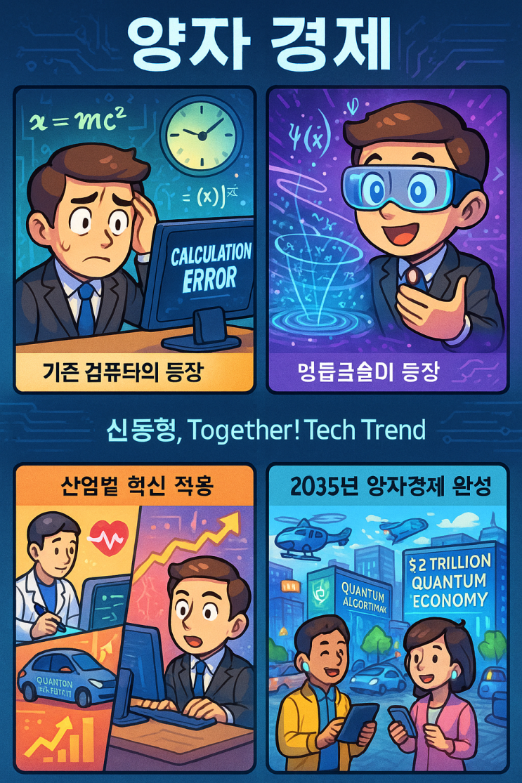 [TL;DR] 신동형과 함께 공부하는「양자기술이 바꿀 미래: 일상을 혁신하는 차세대 기술 가이드」보고서 : 네이버 블로그