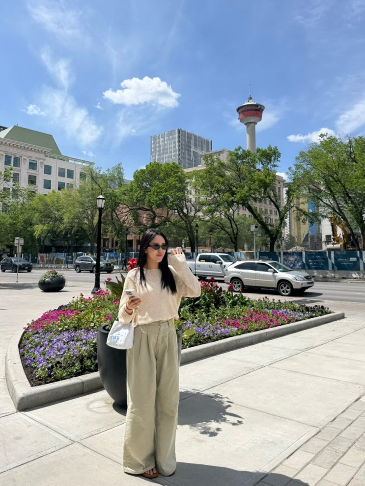 [캐나다/캘거리] 6.5.-6.8. 캘거리여행(삼원가든/다운타운/센트럴도서관/canmore/아날로그커피/calgary zoo ...