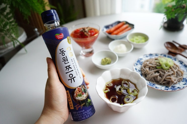 소바 만들기 동원 쯔유 국산 농축쯔유 요리 활용하기 : 네이버 블로그