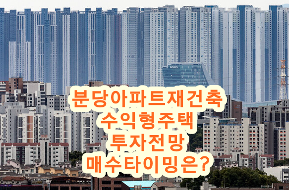 분당 아파트 재건축 시작에 따른 단독/다가구, 상가, 수익형 주택 투자 전망 및 매수 타이밍 분석 : 네이버 블로그