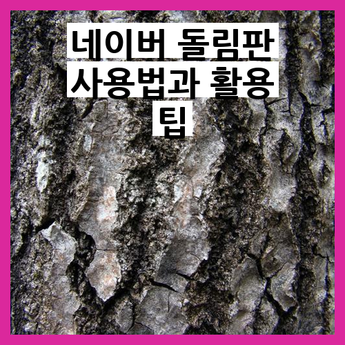 네이버 돌림판 사용법과 활용을 극대화하는 팁 : 네이버 블로그