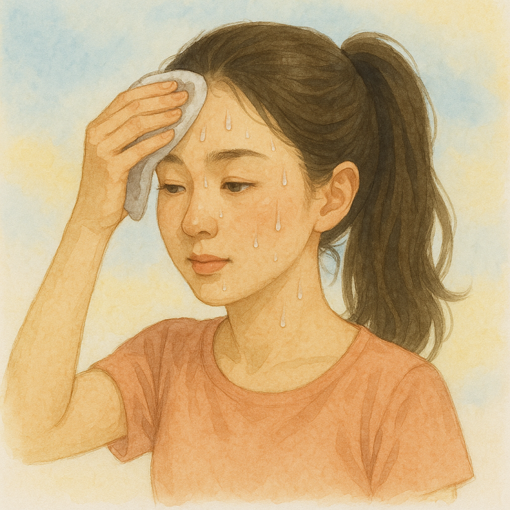 머리에서 땀 많이 나는 이유, 땀 억제제 효과와 주의사항 : 네이버 블로그