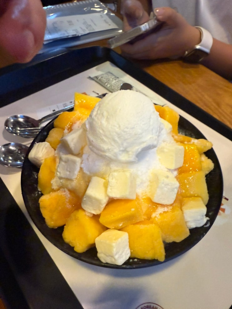 인천서창동 설빙 디저트카페 빙수추천 여름엔 설빙 망고빙수 : 네이버 블로그