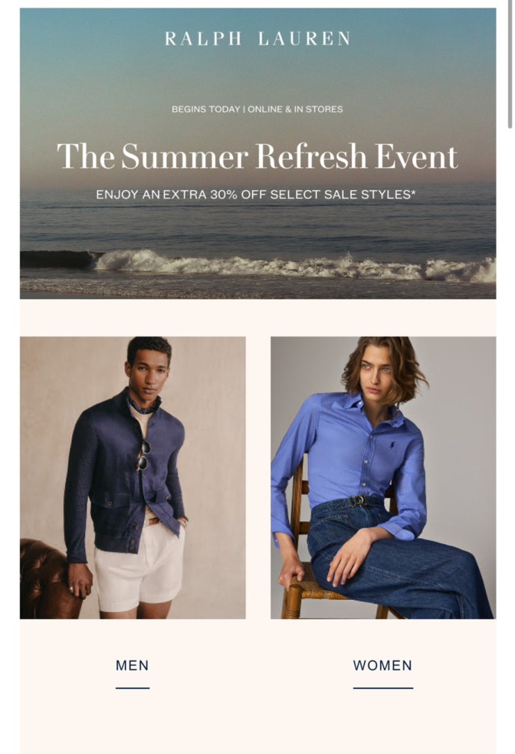 30%추가세일>> 폴로 미국 공홈 구매대행 할인 배송 장바구니 The Summer Refresh Event : 네이버 블로그
