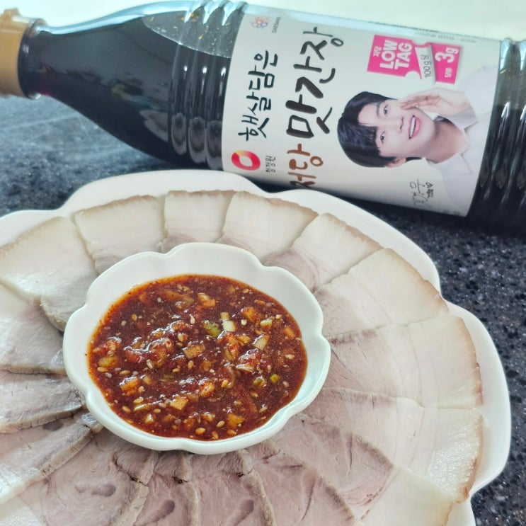 콩담백면 & 저당 맛간장으로 만든 별미!