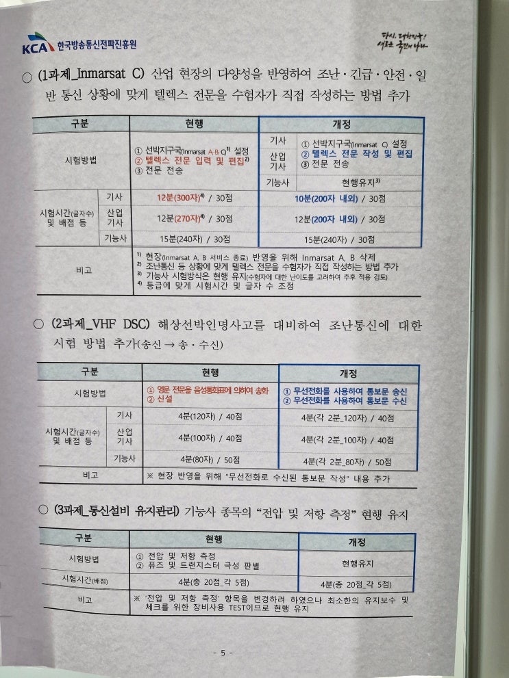 [전파전자통신] 한국해양수산연수원 GOC 실기교육 후기(25년 2회차) : 네이버 블로그