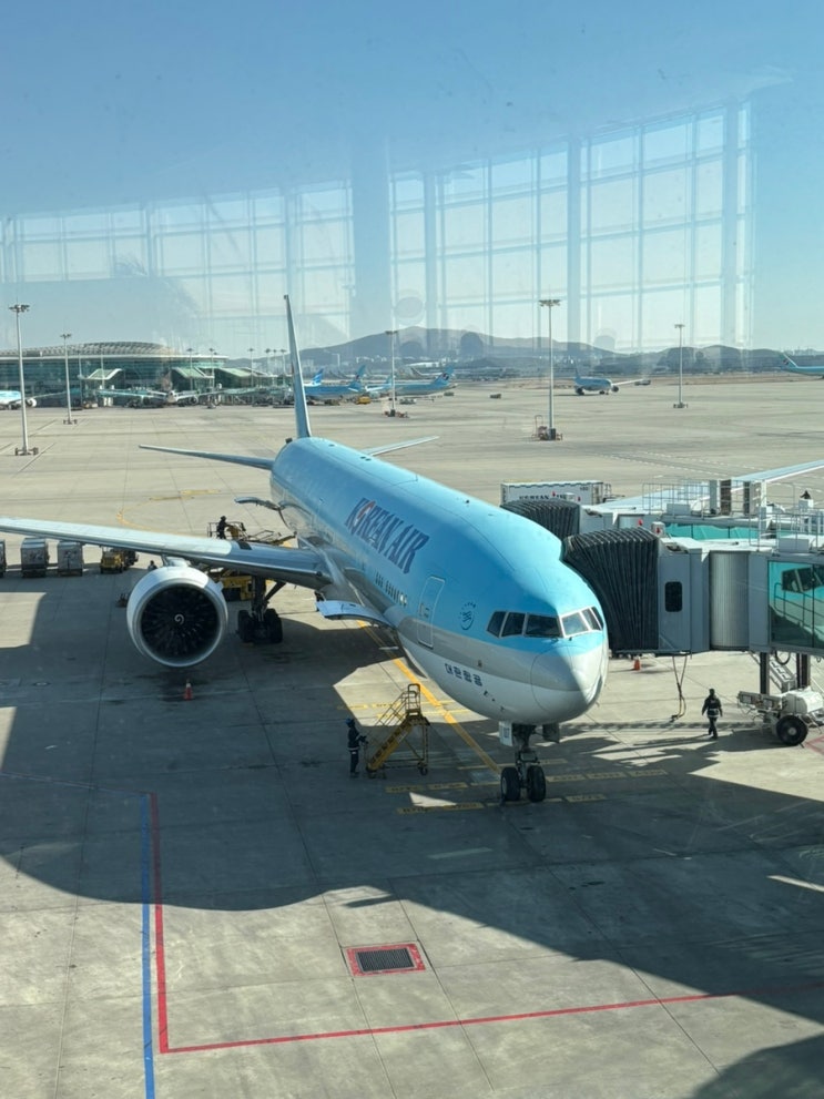 부모님과 인천-런던 대한항공 직항 KE907 이코노미 맨 앞좌석 후기, 히드로 공항 프리미어 인 호텔 , 유럽 호텔 환불 후기 ...