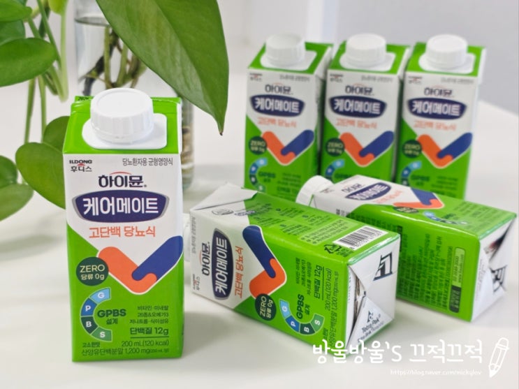 혈당관리를 위한 당뇨 맞춤 균형영양식 하이뮨 케어메이트