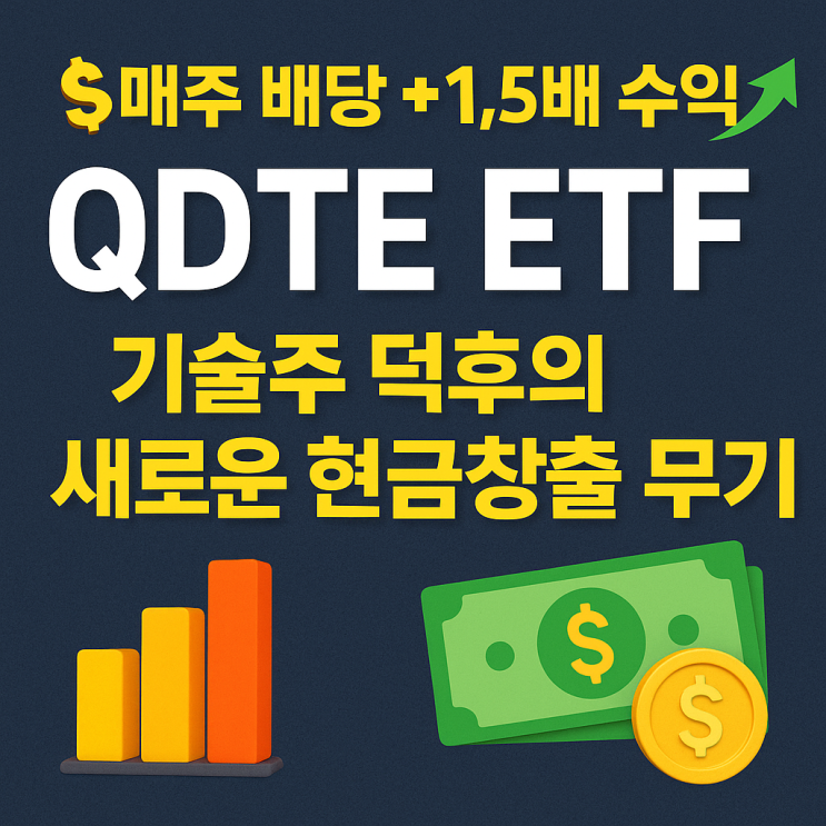 매주 배당 + 1.5배 수익?! QDTE ETF 분석 총정리 : 네이버 블로그