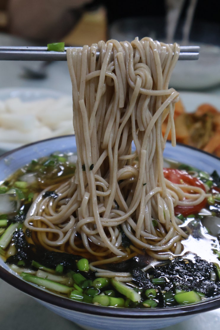 여름철별미 메밀소바 만들기 냉모밀면 레시피 메밀소바장국 활용요리 메밀국수요리 점심메뉴추천 : 네이버 블로그