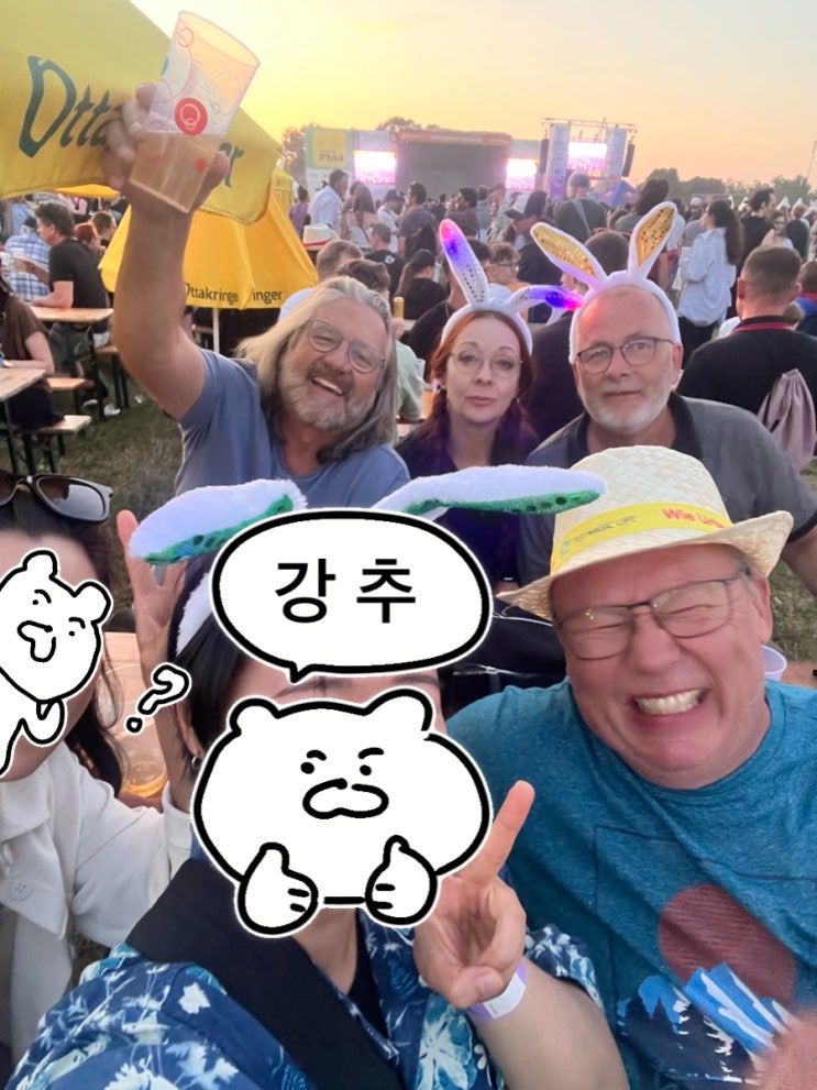 [250620 6일차] 도나우인젤페스트 가는법/도나우인젤페스트 후기/donaui....