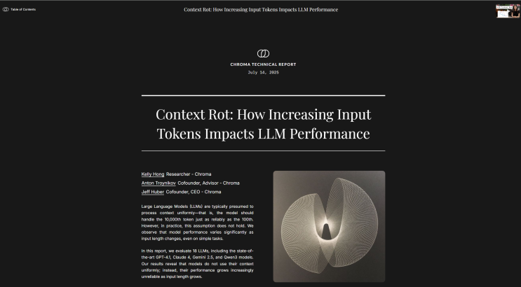 [AI Report] Context Rot: How Increasing Input Tokens Impacts LLM ...