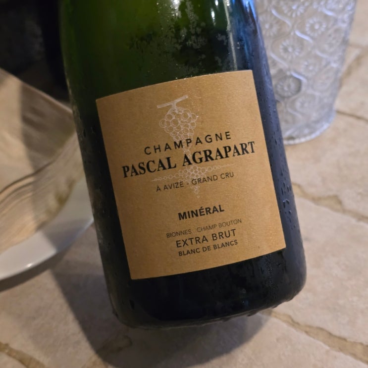 Champagne pascal agrapart, mineral blanc de blancs grand cru extra brut ...