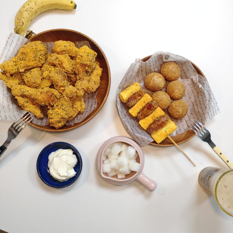 아이들 최애치킨 뿌링클 콤보 치즈볼 뿌링소떡까지 : 네이버 블로그