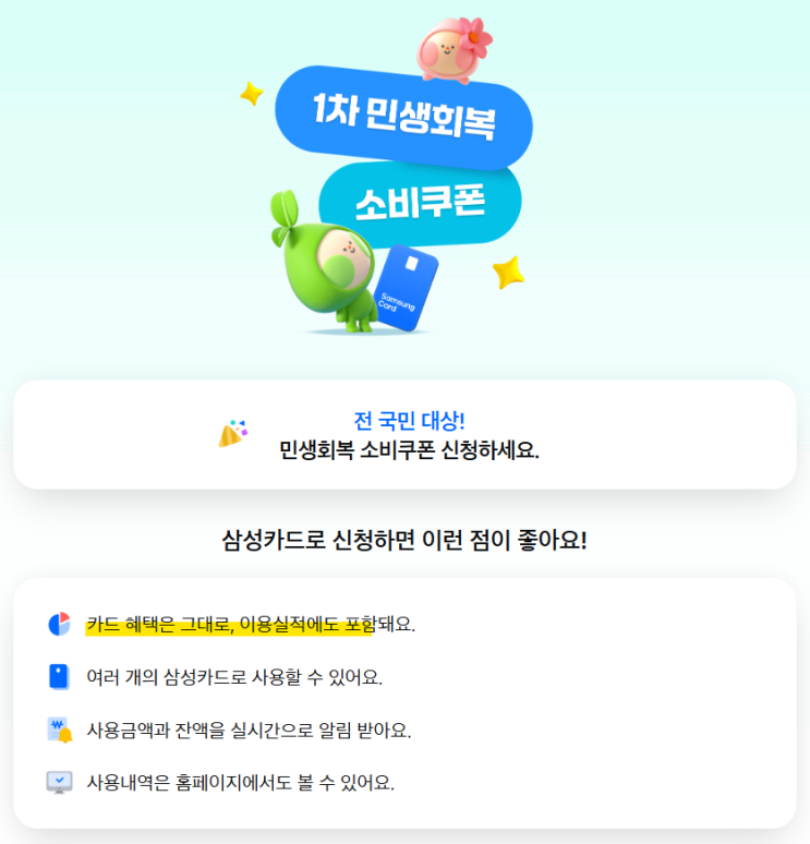 소비쿠폰 사용 예시
