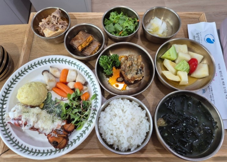 식단,산후식사,미역국,반찬