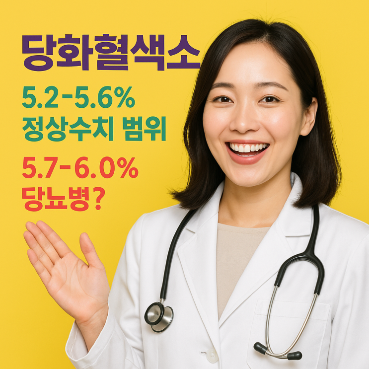 당화혈색소 5.2 5.3 5.4 5.5 5.6 정상수치 범위 기준인가? 5.7 5.8 5.9 6.0 이면 당뇨병 : 네이버 블로그