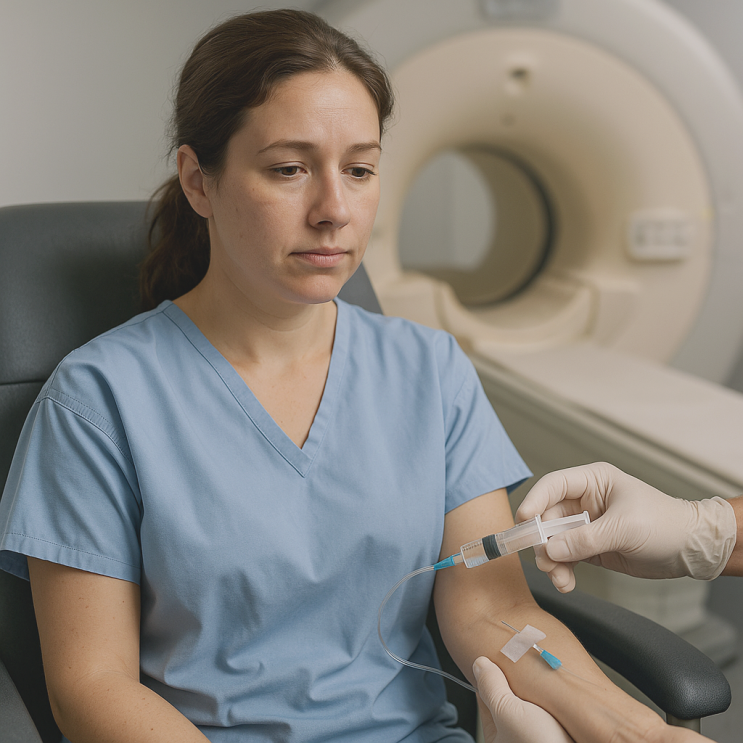 췌장 MRI 조영제 어떤 느낌일까? 부작용 두드러기 완화법 : 네이버 블로그