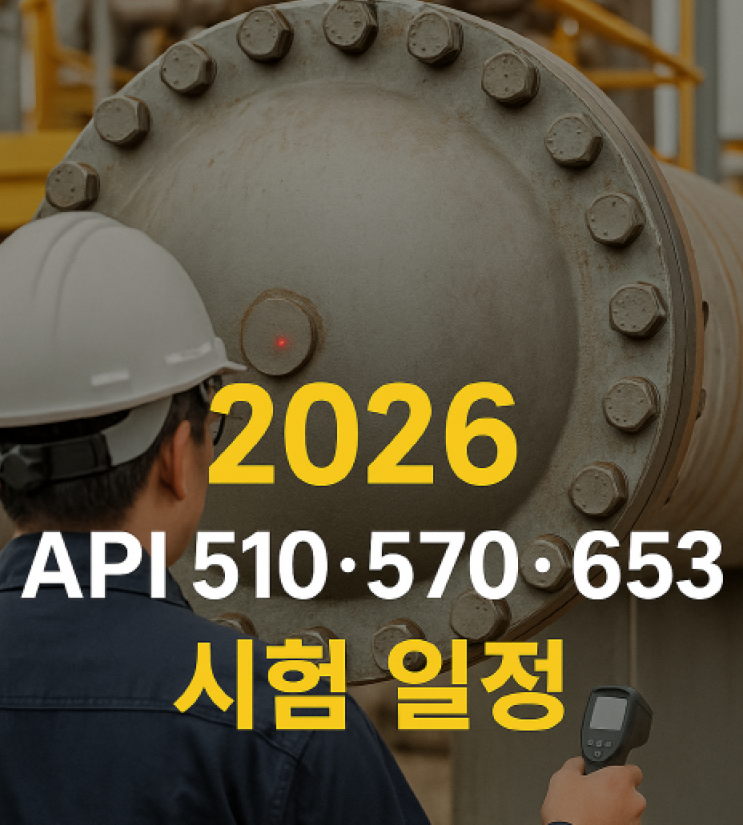 2026년도 API 510 · 570 · 653 시험 일정 안내 : 네이버 블로그