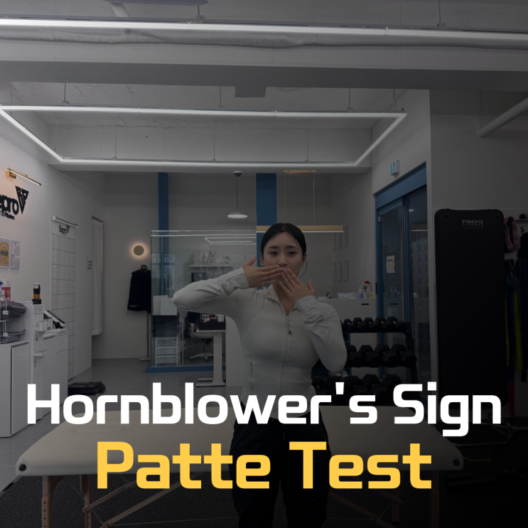 Hornblower's Sign(Patte test)에 대해 알아보자 : 네이버 블로그