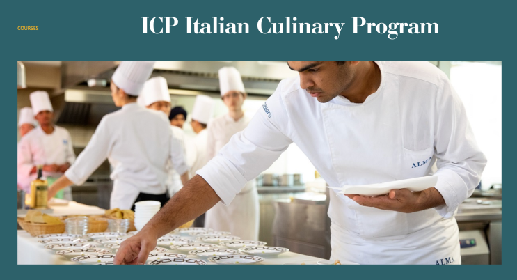 [이탈리아 요리유학] 알마ALMA | 이탈리안 요리 프로그램 Italian Culinary Program(ICP) 소개 ...