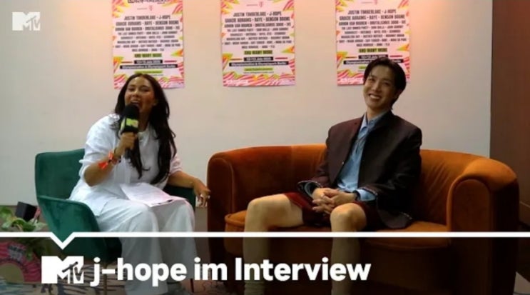MTV Deutschland J-hope interview : 네이버 블로그