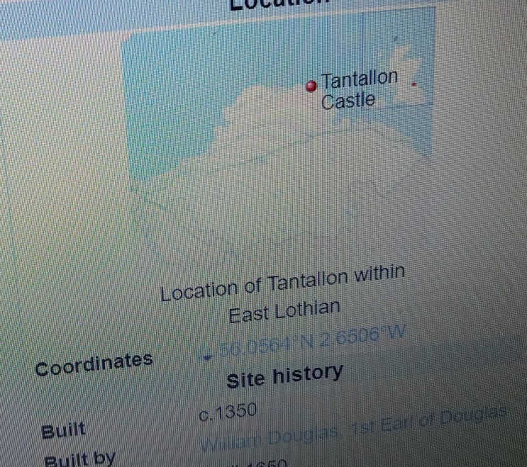 Tantallon Castle - wikipedia : 네이버 블로그