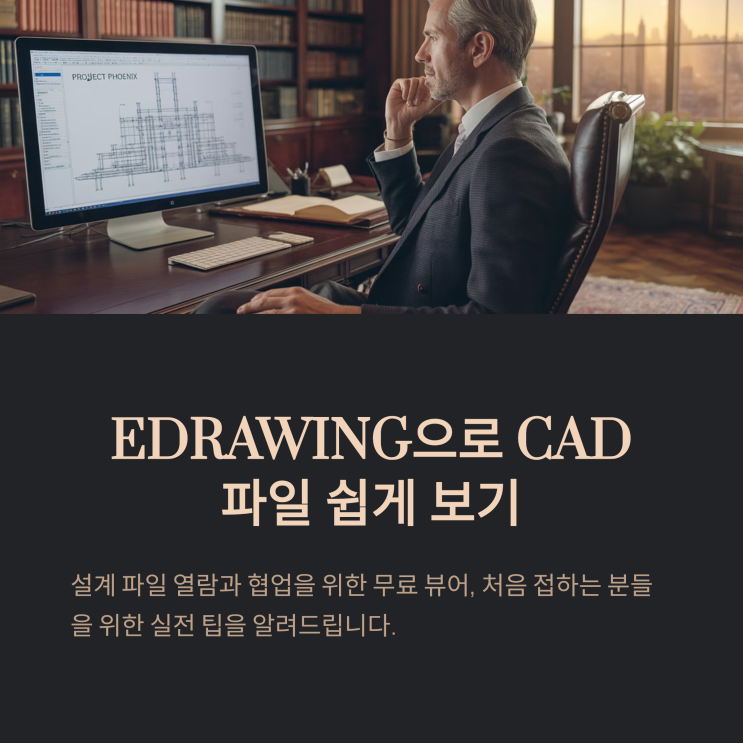 EDRAWING, 뷰어 설정까지 정리한 실전 팁 : 네이버 블로그