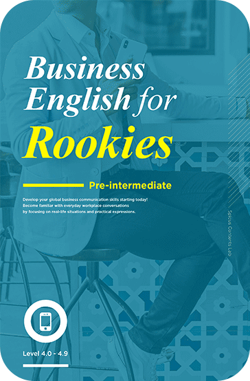 비즈니스 Business English for Rookies_Pre-intermediate 스피쿠스 전화 화상 영어회화 코스 ...