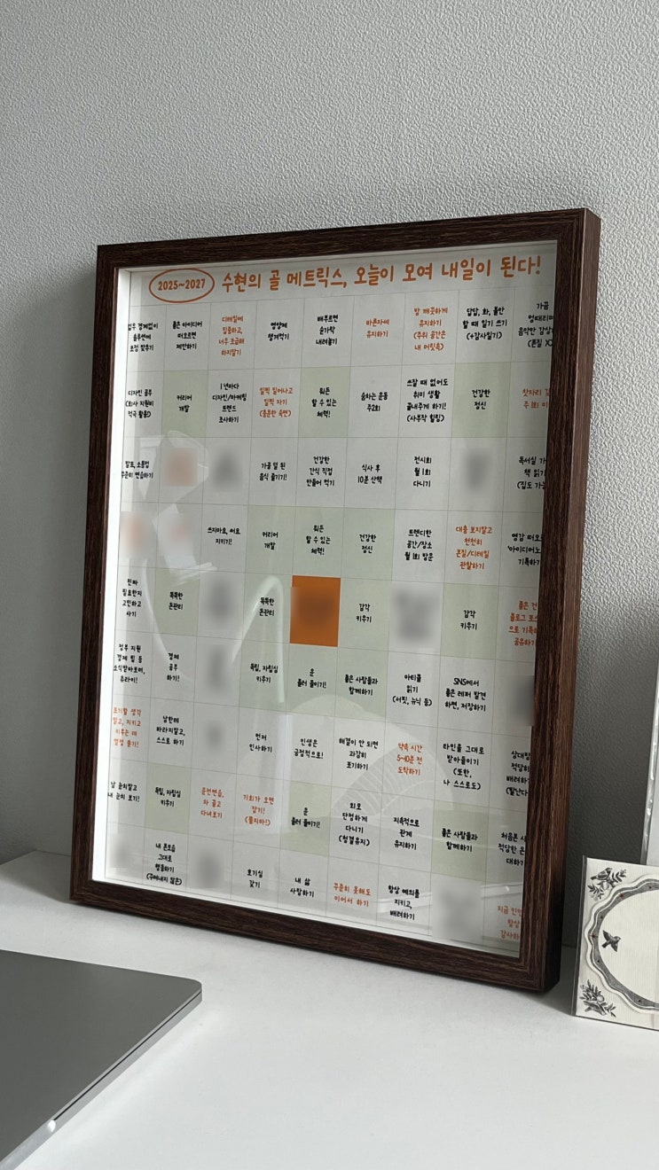 [템플릿 나눔] 오타니 쇼헤이 골 매트릭스를 작성해 보았다. 하라다 메소드 (goal matrix, Harada Method ...