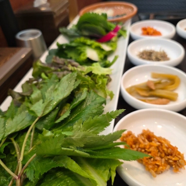 하남 미사 데이트 돌쇠쌈밥 야채도 싱싱하고 최고야 : 네이버 블로그
