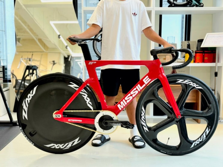 인터프로 미사일 픽시x진바이크 디스크휠 커스텀 출고! :: 바이크온 : 네이버 블로그