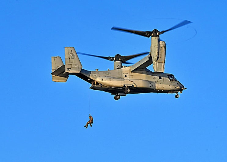 Red Flag-Rescue 25-3 수상 구조훈련 MV-22B와 HH-60W : 네이버 블로그