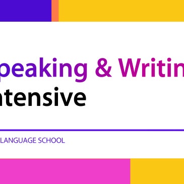 Speaking & Writing Intensive [마감] RSS 대표 이미지