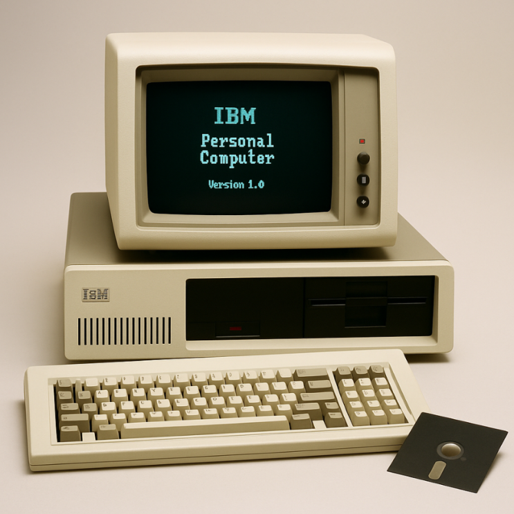 8월 12일 – 책상 위로 내려온 미래, IBM PC의 등장 : 네이버 블로그