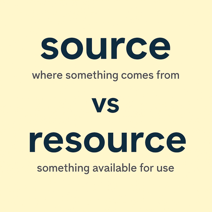 source vs resource, 그리고 for·on·about 전치사 차이 완벽 정리! : 네이버 블로그