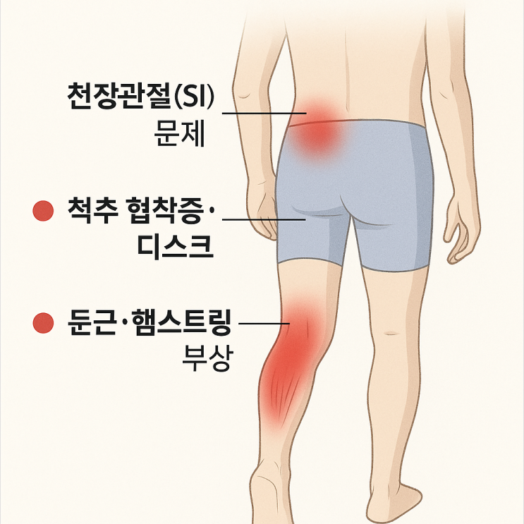 ※걷기나 러닝 후 엉치 통증 이유와 해결방법※ : 네이버 블로그
