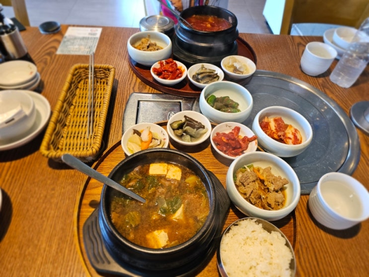 한우 된장찌개+한돈 불고기+반찬5종 7000원의 행복 ️ : 네이버 블로그