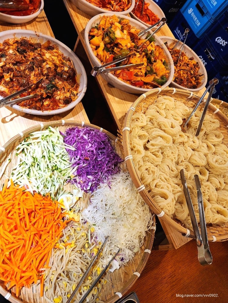[제주시 북성로 탑동] 한식뷔페 뽀빠이 충무김밥, 쫄면 : 네이버 블로그