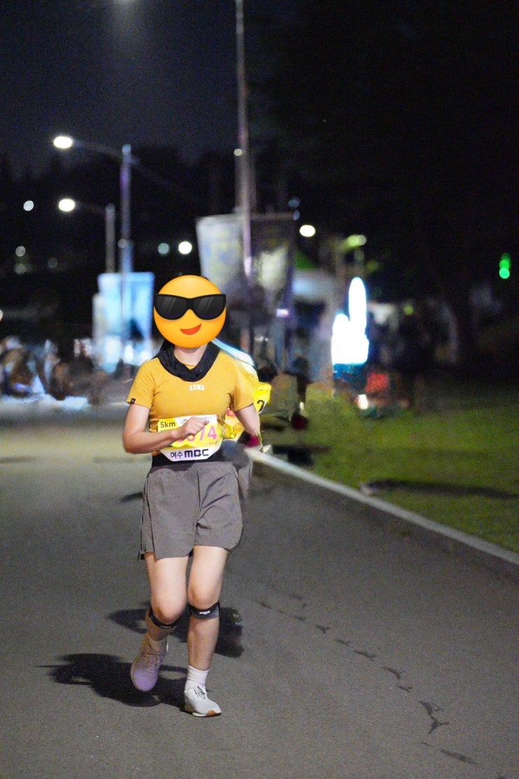 2025 순천 야광 레이스 5KM 러닝 완주 후기!!
